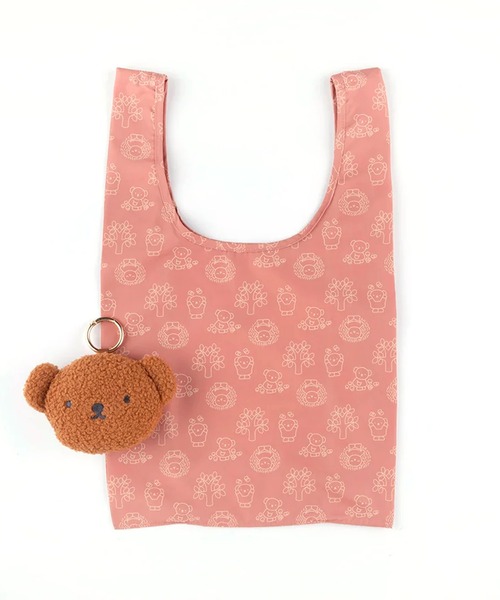 Dick Bruna(ディックブルーナ)の「"11"≪Dick Bruna≫miffy フェイス ダイカット ポーチ付き エコバッグ(エコバッグ/サブバッグ・レディース・ライトピンク/オフホワイト/ブラウン・ONE SIZE)」の15枚目の写真
