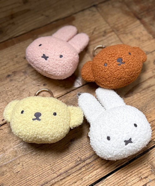 Dick Bruna(ディックブルーナ)の「"11"≪Dick Bruna≫miffy フェイス ダイカット ポーチ付き エコバッグ(エコバッグ/サブバッグ・レディース・ライトピンク/オフホワイト/ブラウン・ONE SIZE)」の4枚目の写真