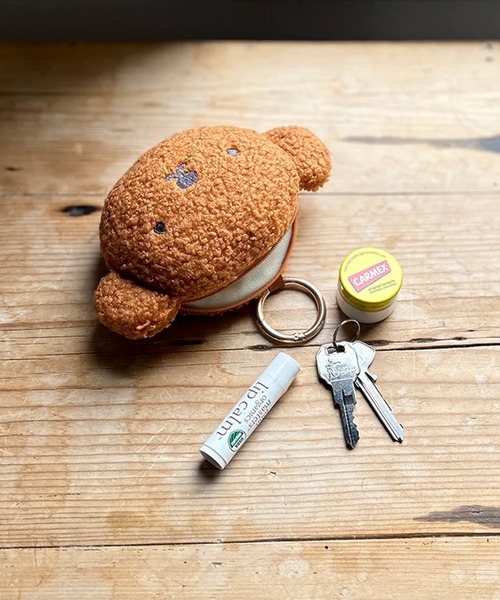 Dick Bruna(ディックブルーナ)の「"11"≪Dick Bruna≫miffy フェイス ダイカット ポーチ付き エコバッグ(エコバッグ/サブバッグ・レディース・ライトピンク/オフホワイト/ブラウン・ONE SIZE)」の5枚目の写真