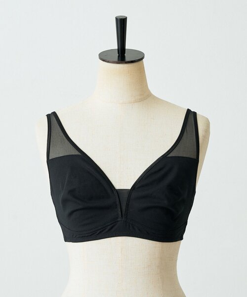 overneath(オーバーニース)の「【OVERNEATH】Bra081(キャミソール・レディース・ブラウン/ブラック・SMALL/MEDIUM)」の4枚目の写真