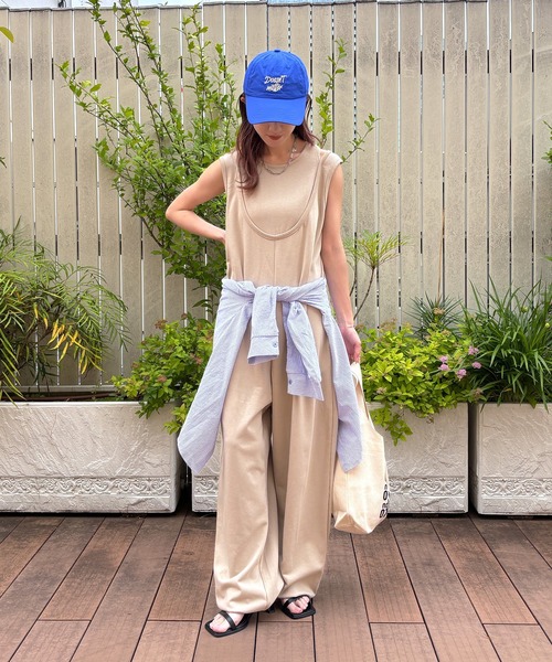 ISOOK(アイスー)の「【ISOOK / アイスー】ストライプシャツセットアップ / ワッシャー ストライプパンツ ショートパンツ 上下セット 夏 カジュアル ZOZOTOWN限定(セットアップ・レディース・ブルー/ネイビー/ピンク/ライトブルー・FREE)」の7枚目の写真