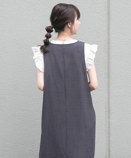 ITEMS URBANRESEARCH(アイテムズ アーバンリサーチ)の「フリルスリーブブラウス(シャツ/ブラウス・レディース・ホワイト/ブラック/ライトベージュ・FREE)」の22枚目の写真