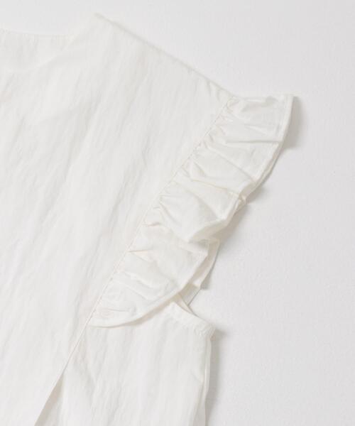 ITEMS URBANRESEARCH(アイテムズ アーバンリサーチ)の「フリルスリーブブラウス(シャツ/ブラウス・レディース・ホワイト/ブラック/ライトベージュ・FREE)」の5枚目の写真
