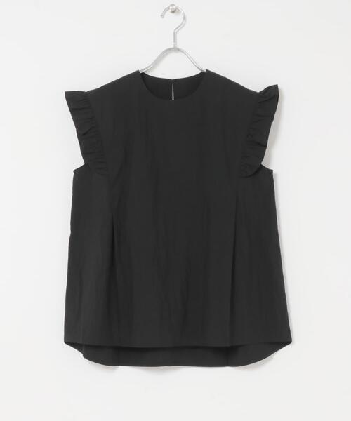 ITEMS URBANRESEARCH(アイテムズ アーバンリサーチ)の「フリルスリーブブラウス(シャツ/ブラウス・レディース・ホワイト/ブラック/ライトベージュ・FREE)」の12枚目の写真