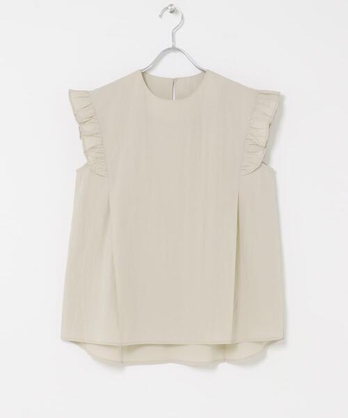 ITEMS URBANRESEARCH(アイテムズ アーバンリサーチ)の「フリルスリーブブラウス(シャツ/ブラウス・レディース・ホワイト/ブラック/ライトベージュ・FREE)」の20枚目の写真