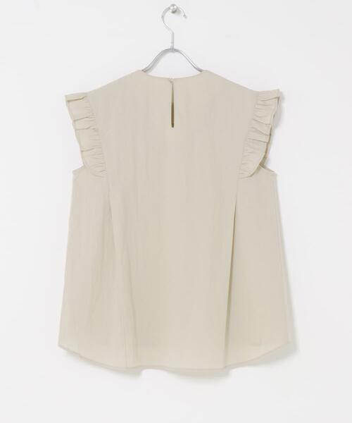 ITEMS URBANRESEARCH(アイテムズ アーバンリサーチ)の「フリルスリーブブラウス(シャツ/ブラウス・レディース・ホワイト/ブラック/ライトベージュ・FREE)」の21枚目の写真