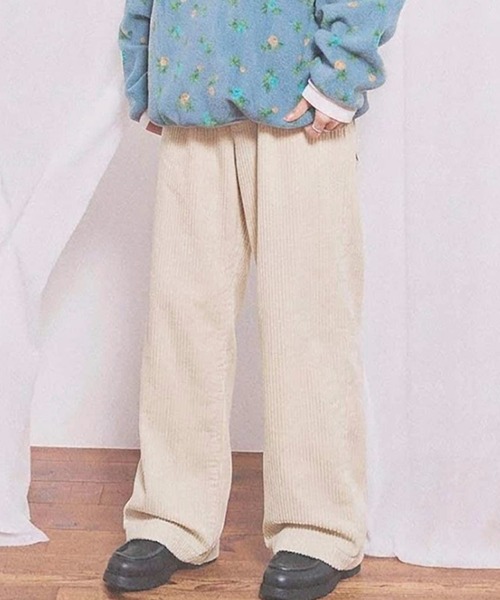 fig London(フィグロンドン)の「chunky corduroy pants(その他パンツ・レディース・イエロー/アイボリー/グリーン・27/26)」の2枚目の写真