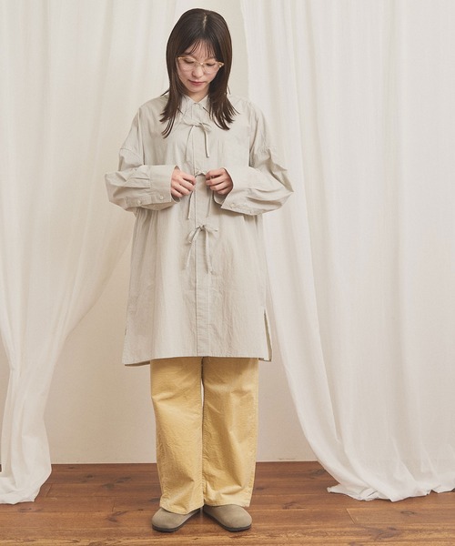 fig London(フィグロンドン)の「chunky corduroy pants(その他パンツ・レディース・イエロー/アイボリー/グリーン・27/26)」の6枚目の写真