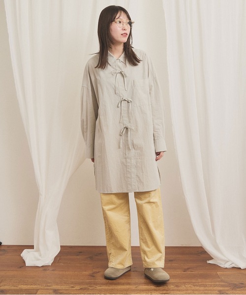 fig London(フィグロンドン)の「chunky corduroy pants(その他パンツ・レディース・イエロー/アイボリー/グリーン・27/26)」の19枚目の写真