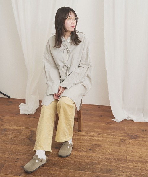 fig London(フィグロンドン)の「chunky corduroy pants(その他パンツ・レディース・イエロー/アイボリー/グリーン・27/26)」の22枚目の写真