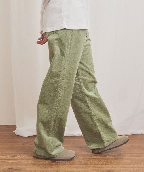 fig London(フィグロンドン)の「chunky corduroy pants(その他パンツ・レディース・イエロー/アイボリー/グリーン・27/26)」の15枚目の写真