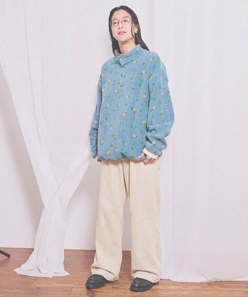 fig London(フィグロンドン)の「chunky corduroy pants(その他パンツ・レディース・イエロー/アイボリー/グリーン・27/26)」の4枚目の写真