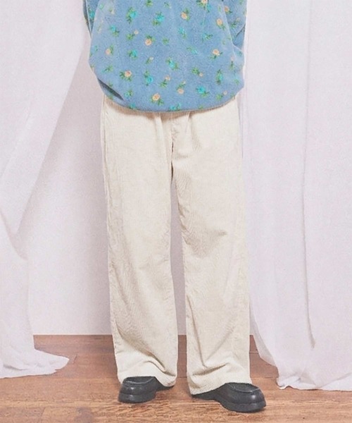 fig London(フィグロンドン)の「chunky corduroy pants(その他パンツ・レディース・イエロー/アイボリー/グリーン・27/26)」の8枚目の写真