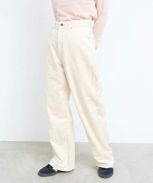 fig London(フィグロンドン)の「chunky corduroy pants(その他パンツ・レディース・イエロー/アイボリー/グリーン・27/26)」の12枚目の写真