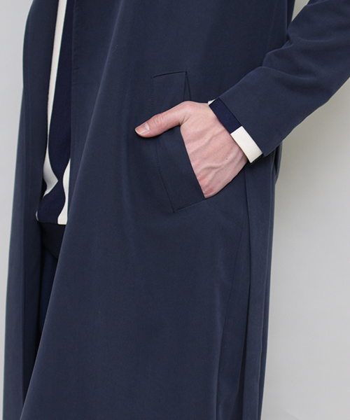 Lui's（ルイス）の「Lui's(ルイス) テロンチコート(トレンチコート）（トレンチコート・メンズ・ベージュ/ネイビー・SMALL/MEDIUM）」の5枚目の写真