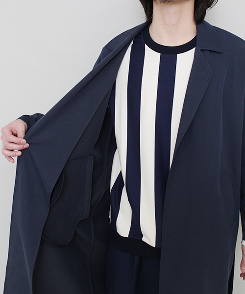 Lui's（ルイス）の「Lui's(ルイス) テロンチコート(トレンチコート）（トレンチコート・メンズ・ベージュ/ネイビー・SMALL/MEDIUM）」の7枚目の写真