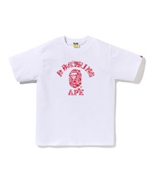 A BATHING APE | PALM RESORT CAMO COLLEGE TEE(Tシャツ/カットソー)