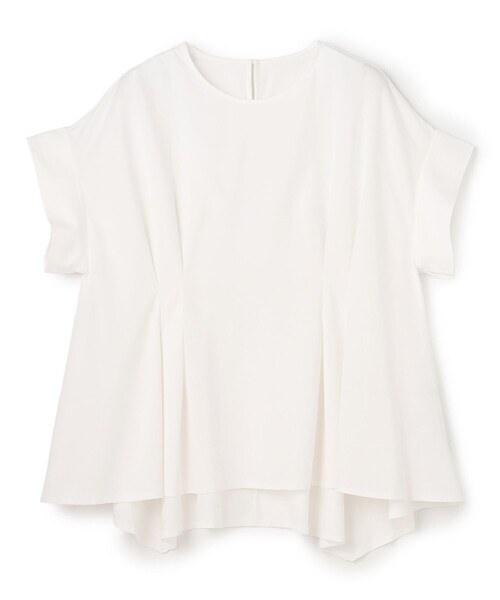 UNFILO(アンフィーロ)の「ヒートシールドジャージー タックデザイン Tシャツ(Tシャツ/カットソー・レディース・ベージュ系/ホワイト系/スカイブルー系/ブラック系・X-LARGE)」の11枚目の写真