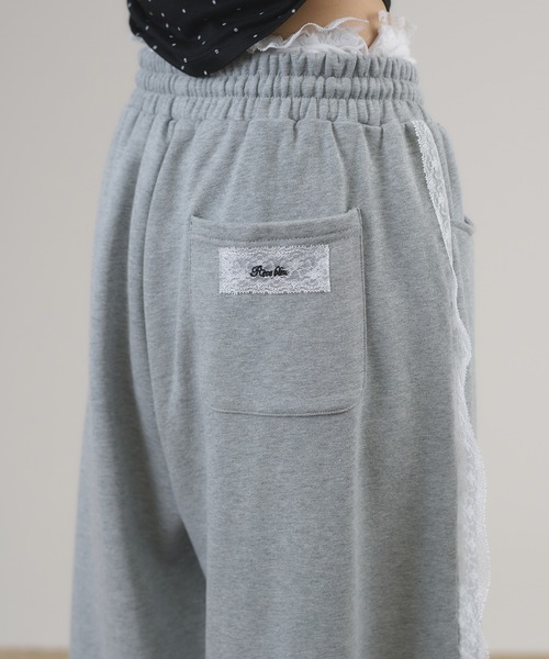 apres jour mignon（アプレジュールミニョン）の「サイドレーススウェットパンツ（その他パンツ・レディース・杢グレー/ネイビー/チャコールグレー・SMALL/MEDIUM/LARGE）」の14枚目の写真