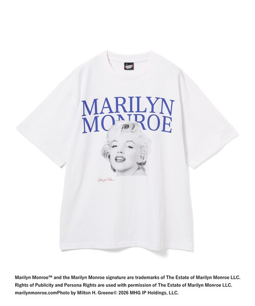 SCREEN STARS(スクリーンスターズ)の「SCREEN STARS / Marilyn Monroe T-shirt①(Tシャツ/カットソー・メンズ・ホワイト・X-LARGE/LARGE/MEDIUM/SMALL)」の3枚目の写真