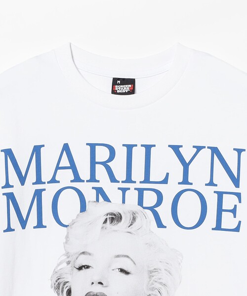 SCREEN STARS(スクリーンスターズ)の「SCREEN STARS / Marilyn Monroe T-shirt①(Tシャツ/カットソー・メンズ・ホワイト・X-LARGE/LARGE/MEDIUM/SMALL)」の8枚目の写真