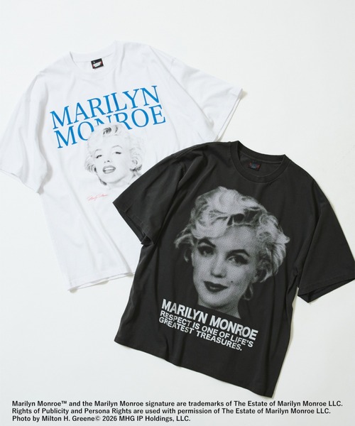 SCREEN STARS(スクリーンスターズ)の「SCREEN STARS / Marilyn Monroe T-shirt①(Tシャツ/カットソー・メンズ・ホワイト・X-LARGE/LARGE/MEDIUM/SMALL)」の2枚目の写真
