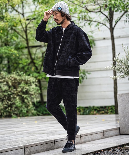 CAMBIO(カンビオ)の「mp15172- 起毛ジャガードリブパンツ(CMB-R0226)(その他パンツ・メンズ・ネイビー・L/M/S)」の7枚目の写真