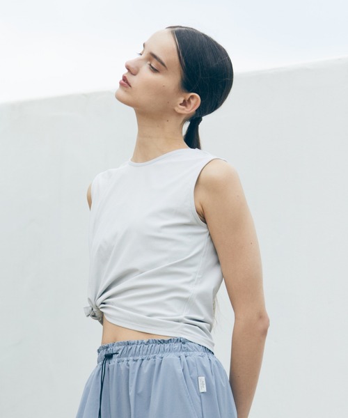 Julier Yoga and Relax(ジュリエヨガアンドリラックス)の「Julier ニュープライム2wayプルオーバー(その他トップス・レディース・ライトグレー/ブラック・FREE)」の17枚目の写真