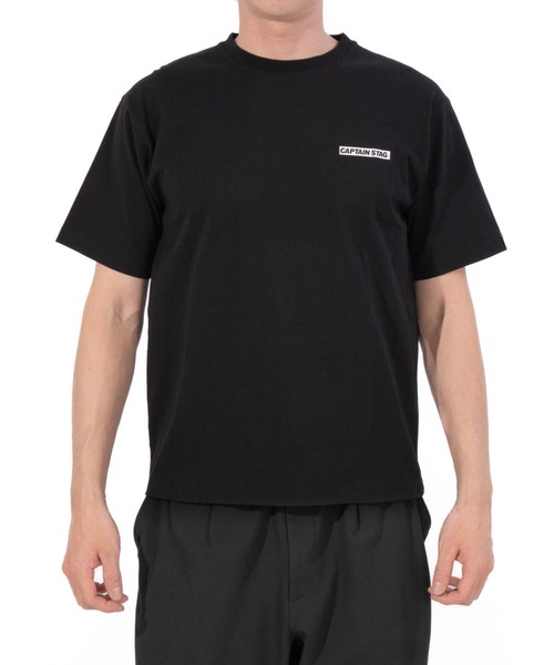 CAPTAIN STAG(キャプテンスタッグ)の「50th CAPTAIN STAG T-Shirt(歴代ロゴ)(Tシャツ/カットソー・メンズ・ブラック/ホワイト・X-LARGE/LARGE/MEDIUM/SMALL)」の13枚目の写真
