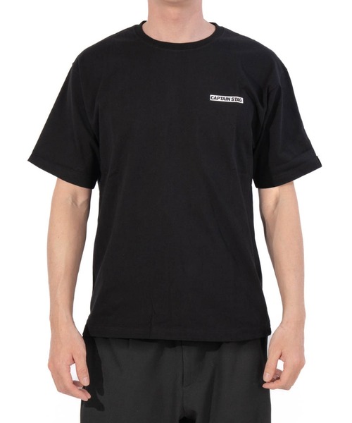 CAPTAIN STAG(キャプテンスタッグ)の「50th CAPTAIN STAG T-Shirt(歴代ロゴ)(Tシャツ/カットソー・メンズ・ブラック/ホワイト・X-LARGE/LARGE/MEDIUM/SMALL)」の14枚目の写真