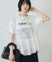 レースキャミ付きロゴTシャツセット