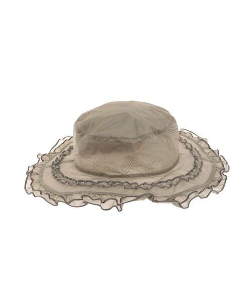 merry jenny(メリージェニー)の「frill nylon hat(ハット・レディース・オフホワイト/カーキ/ブラック・FREE)」の12枚目の写真