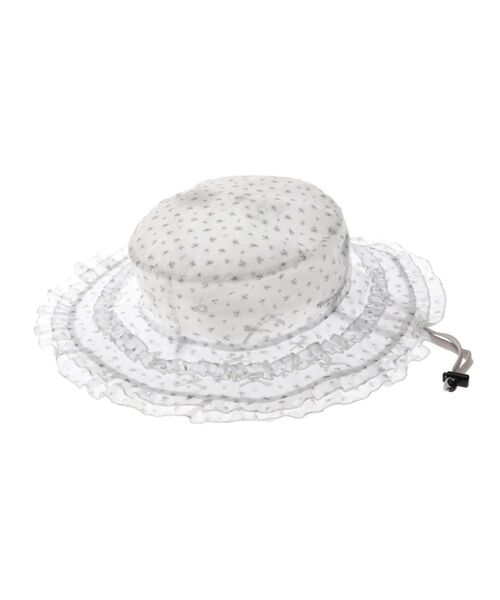 merry jenny(メリージェニー)の「frill nylon hat(ハット・レディース・オフホワイト/カーキ/ブラック・FREE)」の17枚目の写真