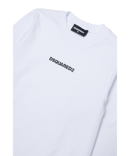 DSQUARED2(ディースクエアード)の「キッズ 長袖Tシャツ DSQUARED KID(Tシャツ/カットソー・キッズ・ホワイト/ネイビー・14Y/12Y/10Y/8Y)」の7枚目の写真