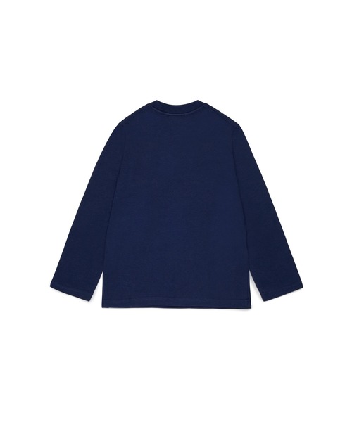 DSQUARED2(ディースクエアード)の「キッズ 長袖Tシャツ DSQUARED KID(Tシャツ/カットソー・キッズ・ホワイト/ネイビー・14Y/12Y/10Y/8Y)」の3枚目の写真