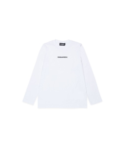 DSQUARED2(ディースクエアード)の「キッズ 長袖Tシャツ DSQUARED KID(Tシャツ/カットソー・キッズ・ホワイト/ネイビー・14Y/12Y/10Y/8Y)」の8枚目の写真