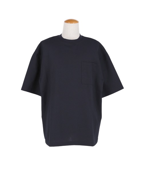 coca（coca）（コカ）の「リネンライクTシャツ（Tシャツ/カットソー・メンズ・ネイビー/チャコール・L/M/XL）」の13枚目の写真