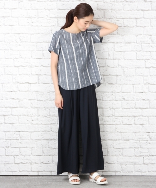 LEPSIM（レプシィム）の「2ベルトフラットサンダル　717067（サンダル・レディース・ブラック/オフホワイト/ブラック系その他/シルバー・SMALL/LARGE/MEDIUM）」の6枚目の写真