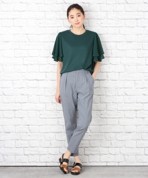 LEPSIM（レプシィム）の「2ベルトフラットサンダル　717067（サンダル・レディース・ブラック/オフホワイト/ブラック系その他/シルバー・SMALL/LARGE/MEDIUM）」の7枚目の写真