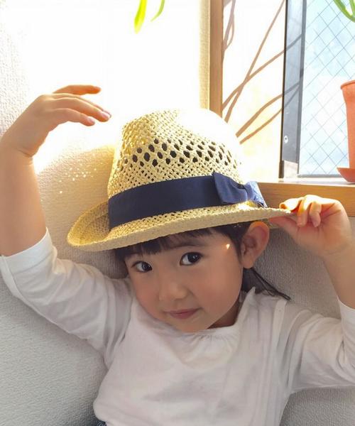 coen（コーエン）の「【coen kids】柄編み中折れハット（ハット・キッズ・ブラウン/ベージュ・MEDIUM/LARGE）」の2枚目の写真