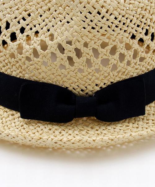 coen（コーエン）の「【coen kids】柄編み中折れハット（ハット・キッズ・ブラウン/ベージュ・MEDIUM/LARGE）」の4枚目の写真