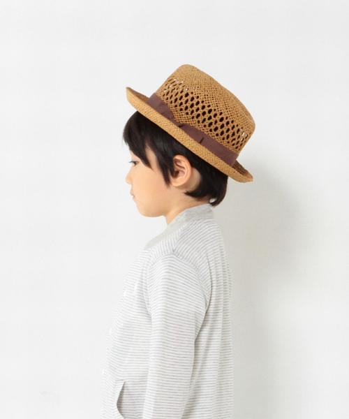 coen（コーエン）の「【coen kids】柄編み中折れハット（ハット・キッズ・ブラウン/ベージュ・MEDIUM/LARGE）」の18枚目の写真