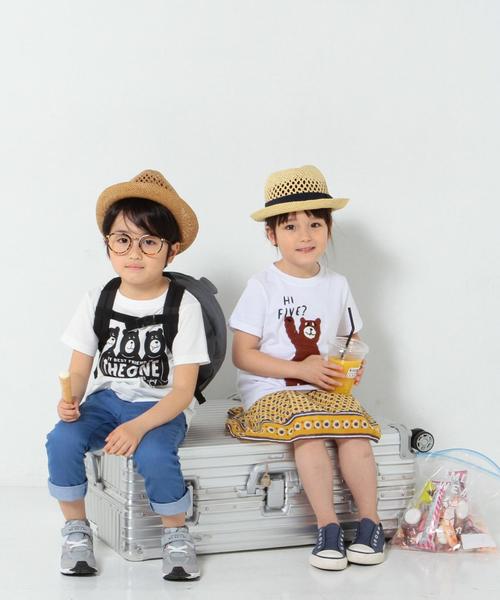 coen（コーエン）の「【coen kids】柄編み中折れハット（ハット・キッズ・ブラウン/ベージュ・MEDIUM/LARGE）」の14枚目の写真