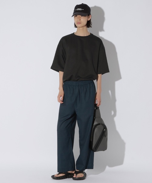LAKOLE(ラコレ)の「ケーブルジャガードカットソー / 869676(Tシャツ/カットソー・メンズ・ブラック/ホワイト/イエロー・MEDIUM/LARGE)」の8枚目の写真