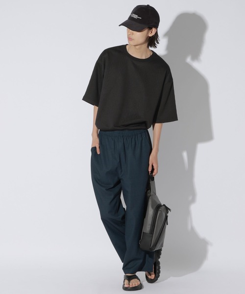 LAKOLE(ラコレ)の「ケーブルジャガードカットソー / 869676(Tシャツ/カットソー・メンズ・ブラック/ホワイト/イエロー・MEDIUM/LARGE)」の9枚目の写真