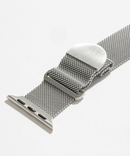 emonique(エモニーク)の「ステンレス製 アップルウォッチバンド Apple Watch バンド【38mm/40mm/41mm 対応】(デジタル腕時計・メンズ・ピンクゴールド/ダークグレー/ブラック/シルバー/ゴールド・38)」の9枚目の写真
