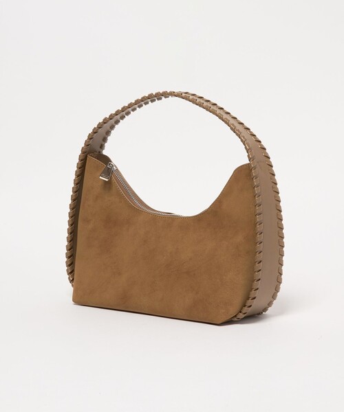BEAUTY&YOUTH UNITED ARROWS(ビューティーアンドユースユナイテッドアローズ)の「レザーライク カガリ ワンショルダーバッグ(ショルダーバッグ・レディース・ブラック/モカ・FREE)」の18枚目の写真