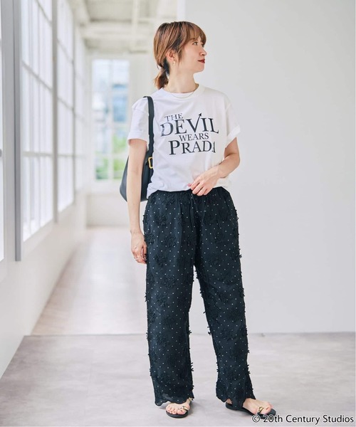 Spick & Span(スピックアンドスパン)の「《WEB限定 / 追加4》GOOD ROCK SPEED 別注The DEVIL WEARS PRADA(Tシャツ/カットソー・レディース・ブラック/ライトホワイト/ホワイト/ホワイト系その他/ホワイト×ホワイト・FREE)」の7枚目の写真