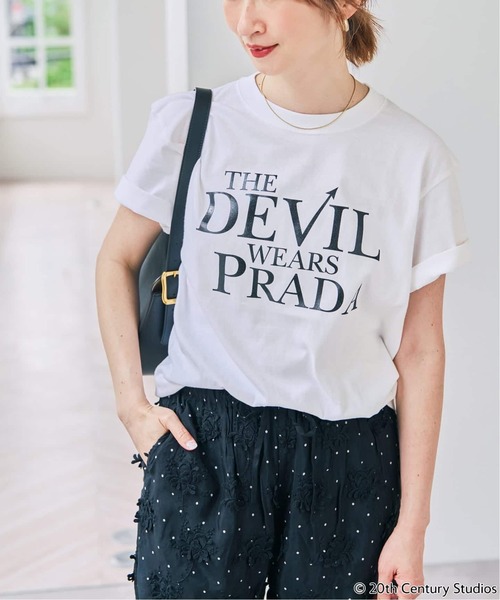 Spick & Span(スピックアンドスパン)の「《WEB限定 / 追加4》GOOD ROCK SPEED 別注The DEVIL WEARS PRADA(Tシャツ/カットソー・レディース・ブラック/ライトホワイト/ホワイト/ホワイト系その他/ホワイト×ホワイト・FREE)」の10枚目の写真