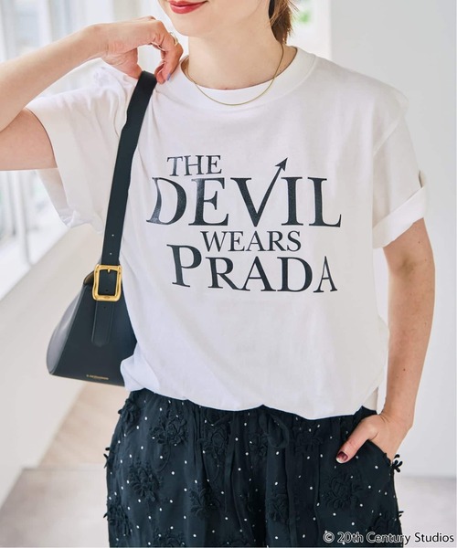 Spick & Span(スピックアンドスパン)の「《WEB限定 / 追加4》GOOD ROCK SPEED 別注The DEVIL WEARS PRADA(Tシャツ/カットソー・レディース・ブラック/ライトホワイト/ホワイト/ホワイト系その他/ホワイト×ホワイト・FREE)」の11枚目の写真